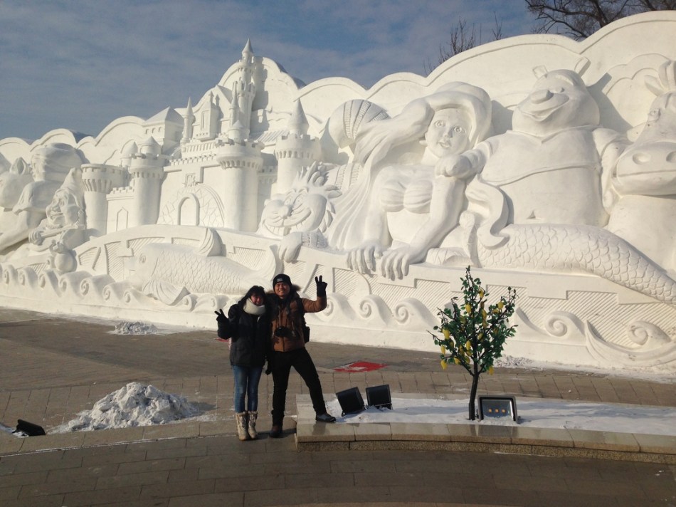 harbin snow sculptures