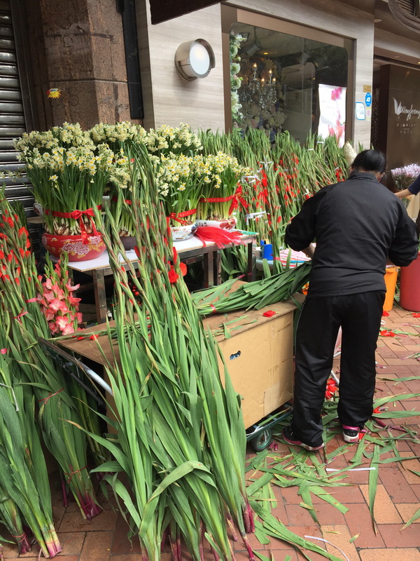 hong kong flower market